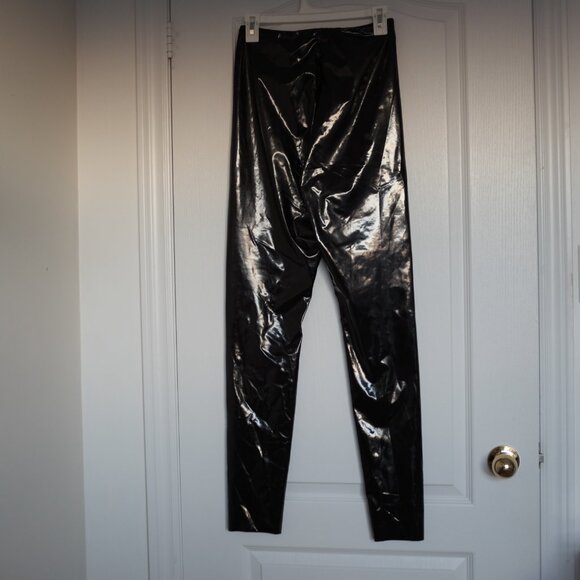 Wilfred Free Daria Pleather Latex Tights Medium - Picture 2 of 8